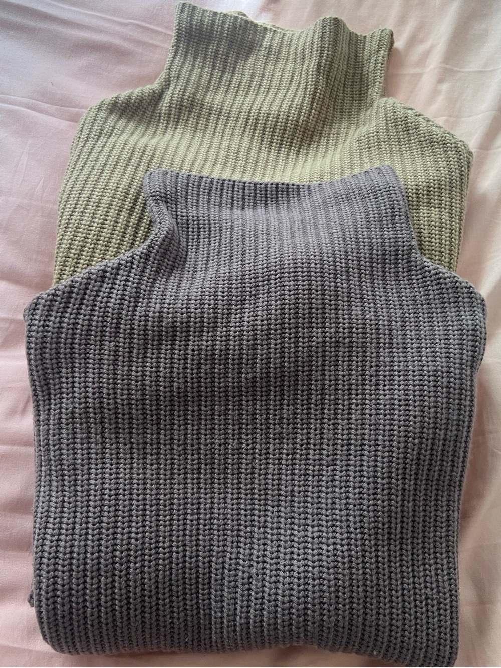 Aritzia Wilfred Lot of 2 Montpellier Wool Turtleneck Sweaters